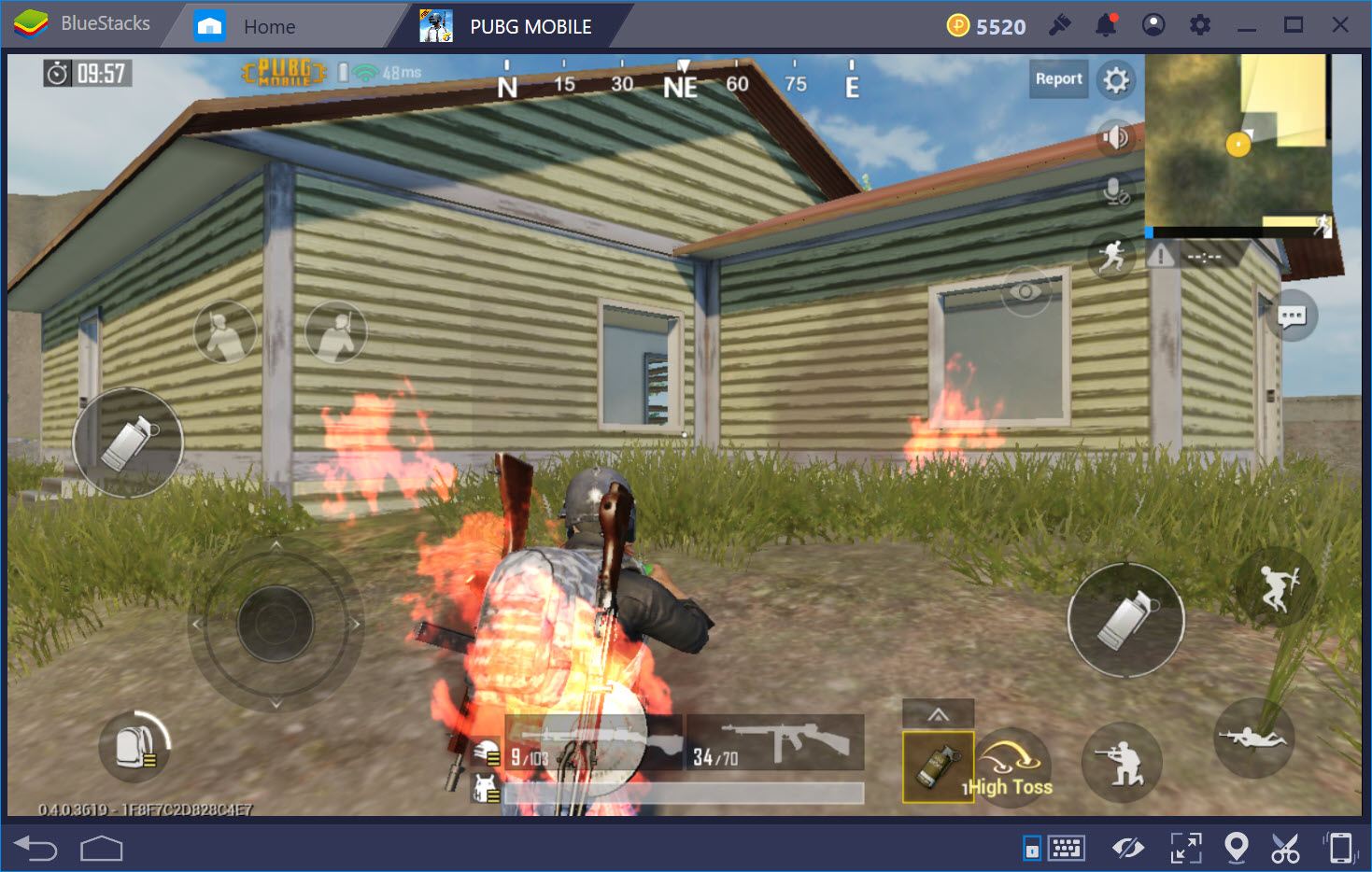 Vũ khí công nhà hiệu quả trong PUBG Mobile