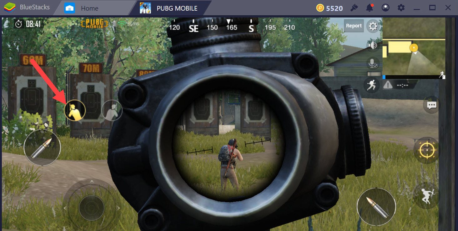 Kích hoạt nghiêng người khi chơi PUBG Mobile