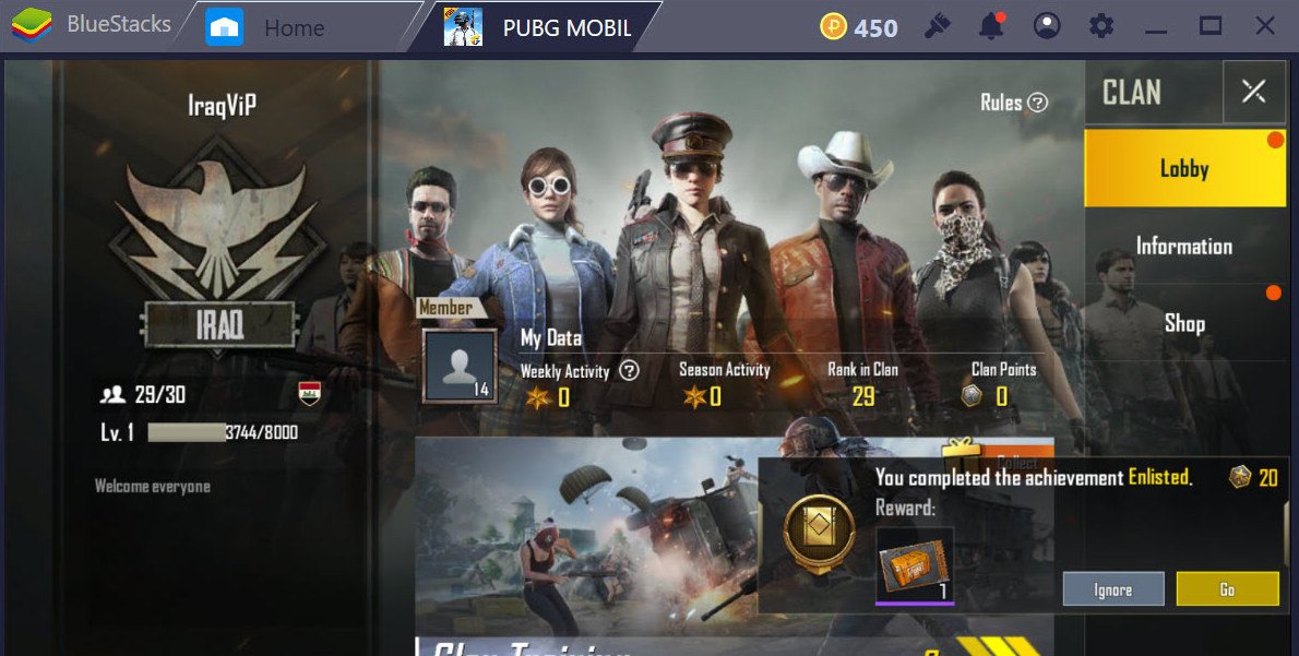 Clan là gì, mời người tham gia Clan trong PUBG Mobile như thế nào ?