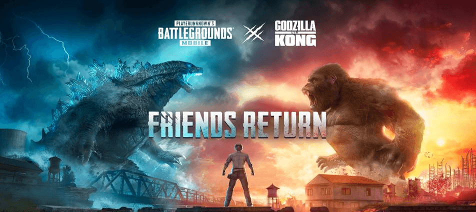 Penjelasan Mode Event Kolaborasi PUBG Mobile x Godzilla vs Kong!