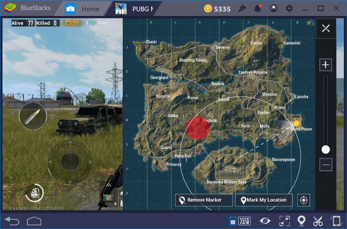 Mẹo đạt Top 1 khi chơi PUBG Mobile với BlueStacks