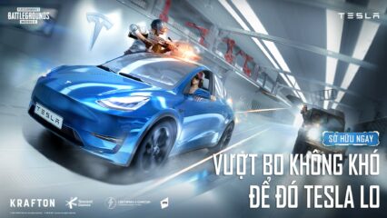 PUBG Mobile cập nhật bản 1.5, đưa xe điện Tesla vào game