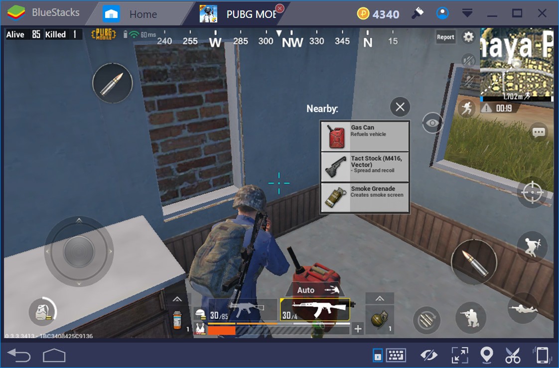 Mẹo lọt Top 10 khi chơi PUBG Mobile với BlueStacks