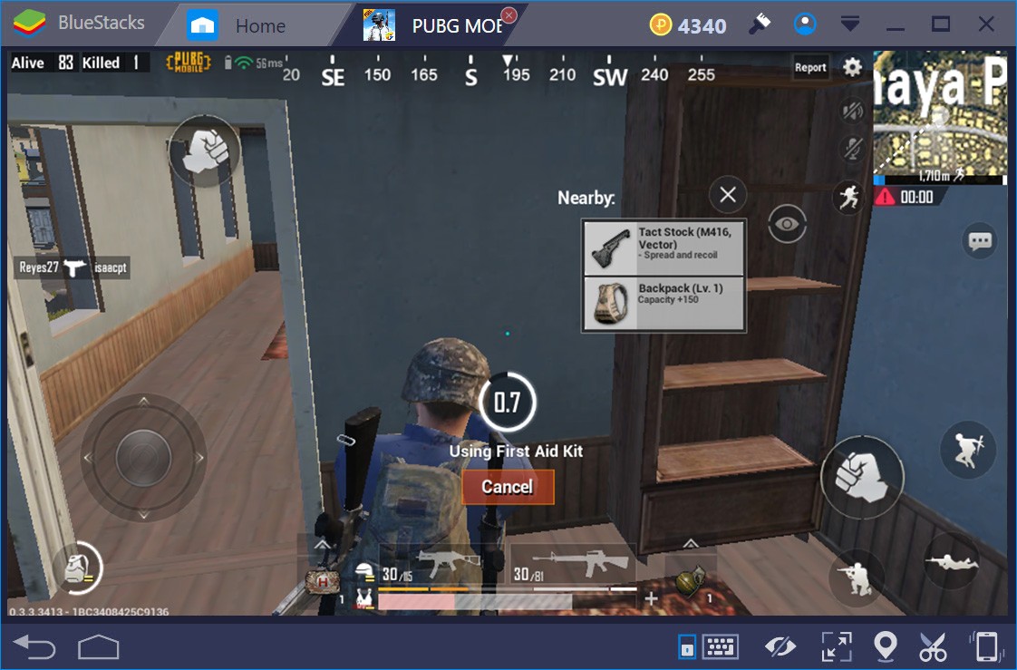 Mẹo lọt Top 10 khi chơi PUBG Mobile với BlueStacks