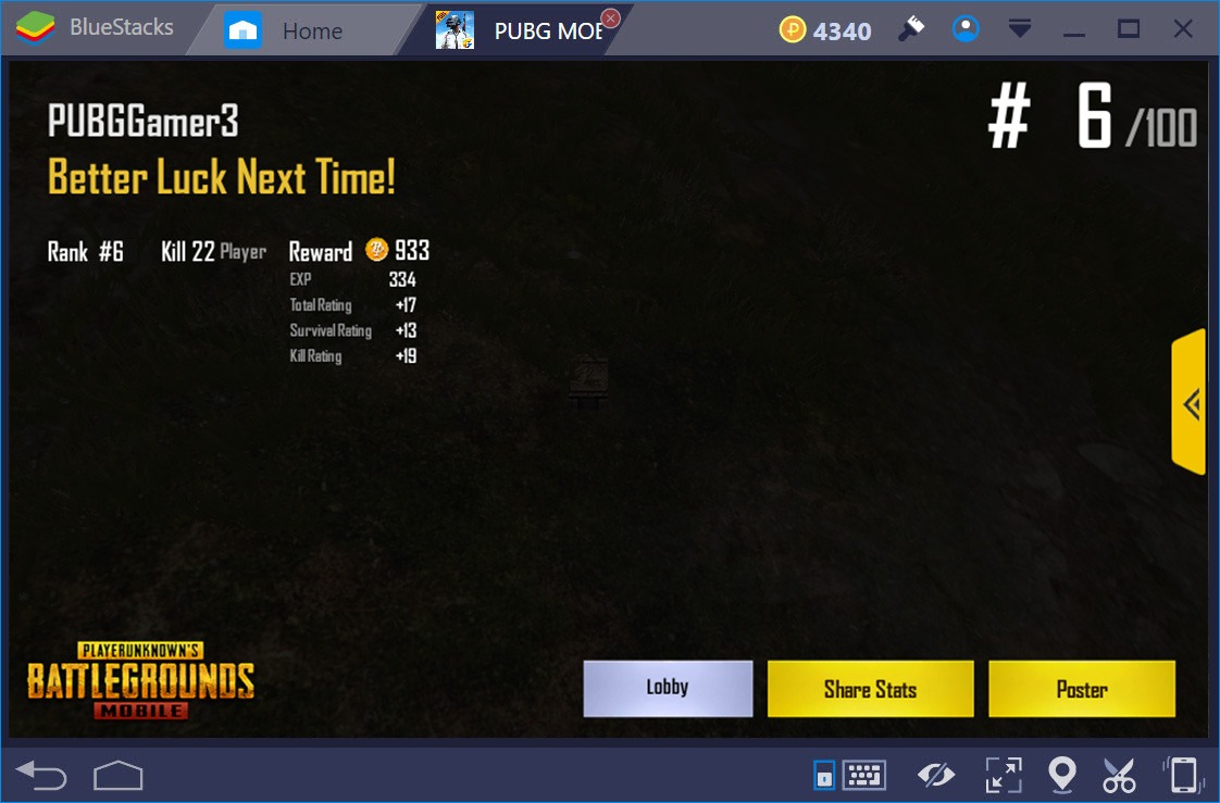 Mẹo lọt Top 10 khi chơi PUBG Mobile với BlueStacks