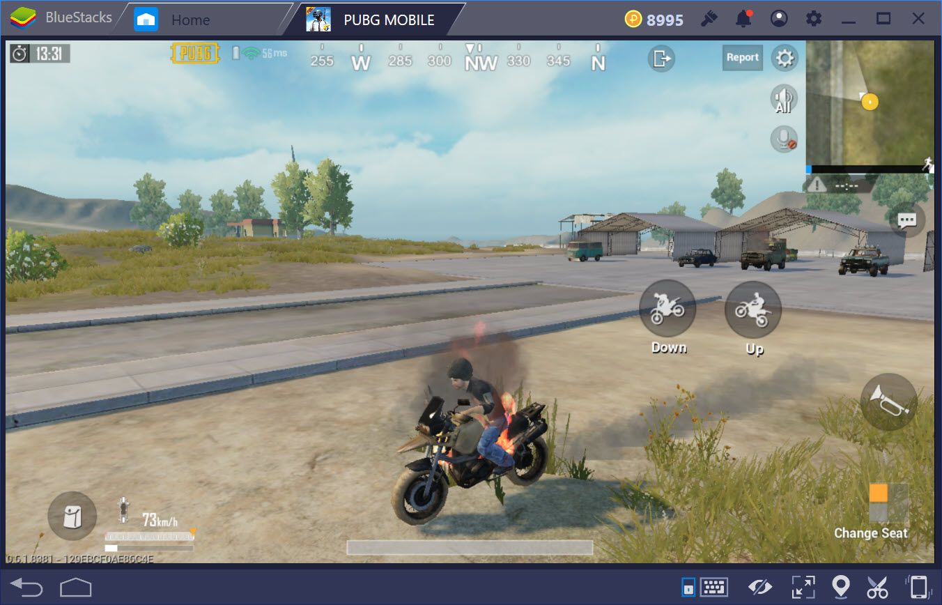 Các phương tiện di chuyển trong PUBG Mobile