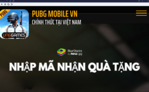 Hướng dẫn nhập giftcode nhận quà khi chơi PUBG Mobile VN: Football Mania trên PC với BlueStacks