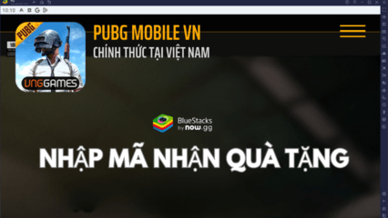 Hướng dẫn nhập giftcode nhận quà khi chơi PUBG Mobile VN: Football Mania trên PC với BlueStacks