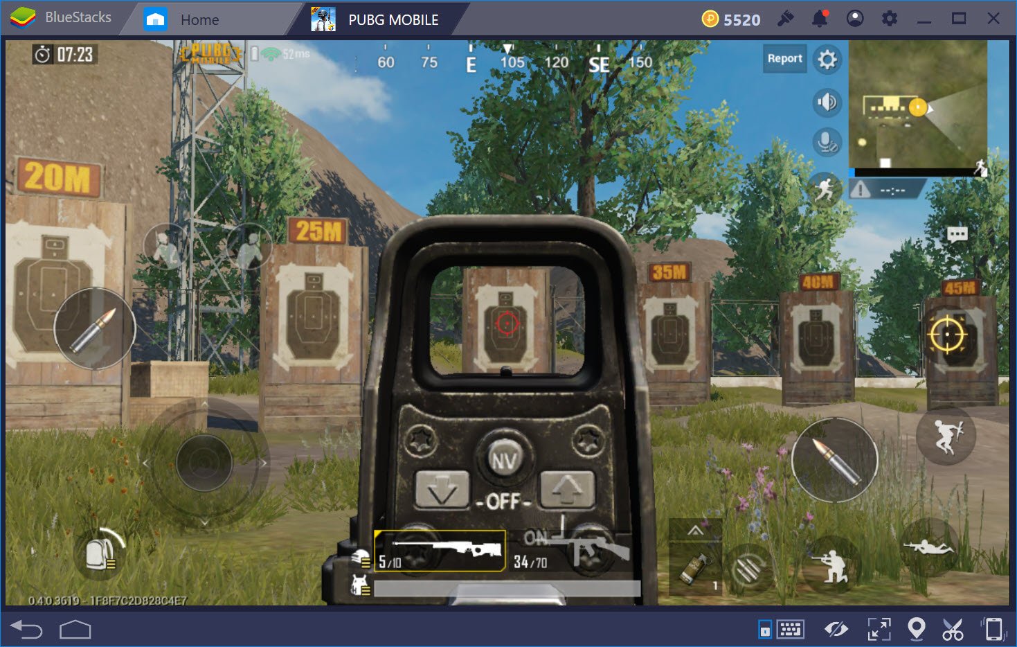 Phân biệt Holographic Sight, Red Dot, Scope 2x, 4x, 8x trong PUBG Mobile