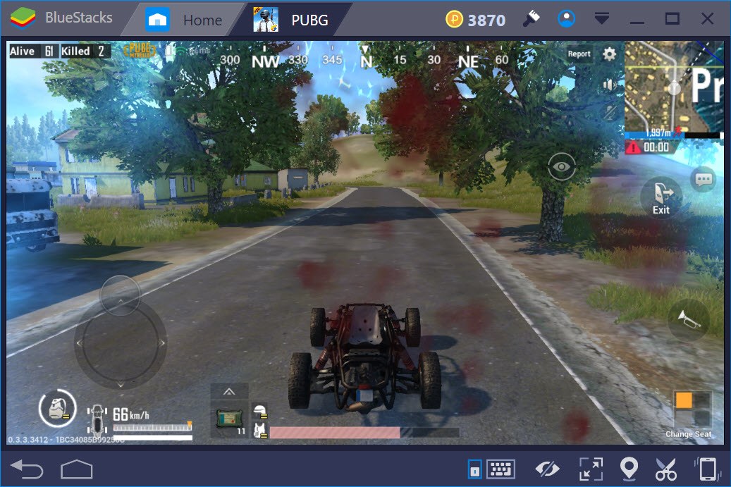 PUBG Mobile: Chế độ lái xe nào phù hợp nhất khi chơi bằng BlueStacks?