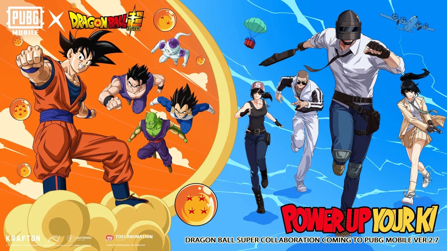 PUBG Mobile công bố sự kiện hợp tác cùng Dragon Ball Super