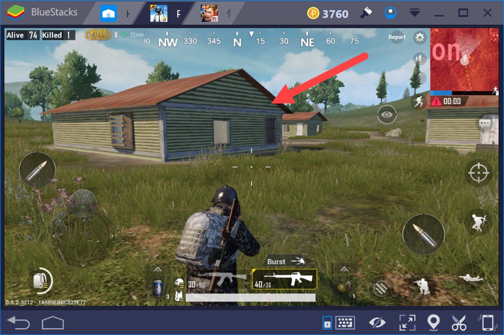 PUBG Mobile: Cách chọn vị trí nhảy, địa điểm di chuyển khi chơi bằng BlueStacks