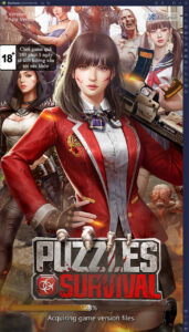 Puzzles & Survival: Xếp ngọc diệt zombie trên PC cùng BlueStacks