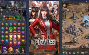Puzzles &#038; Survival: Xếp ngọc diệt zombie trên PC cùng BlueStacks