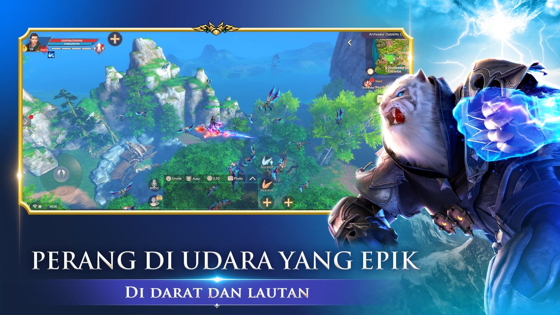 Perfect World Mobile VNG MMORPG Baru dengan Gameplay Keren dan Grafik 3D Mengagumkan