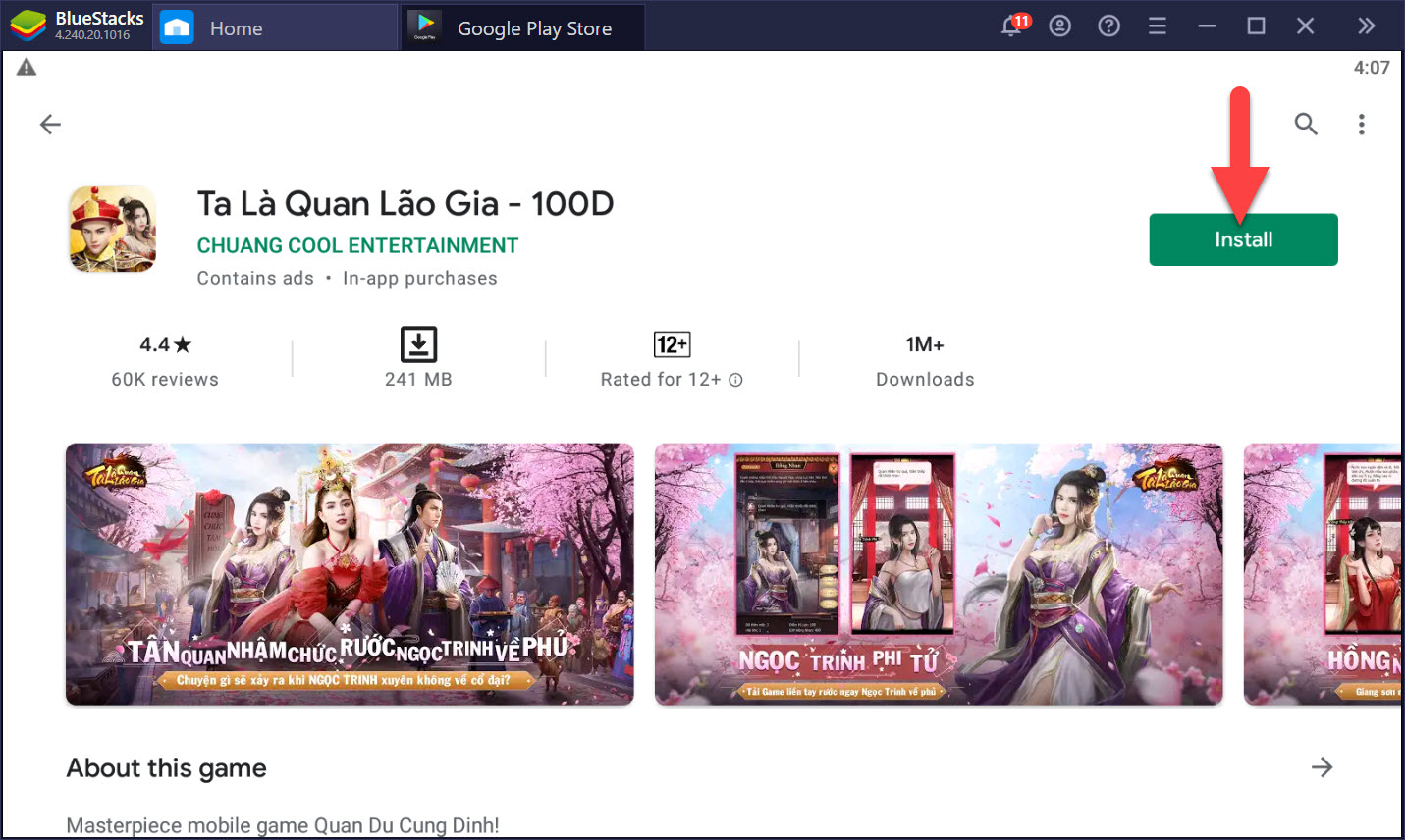 Trải nghiệm Ta là Quan Lão Gia tối ưu trên PC với BlueStacks