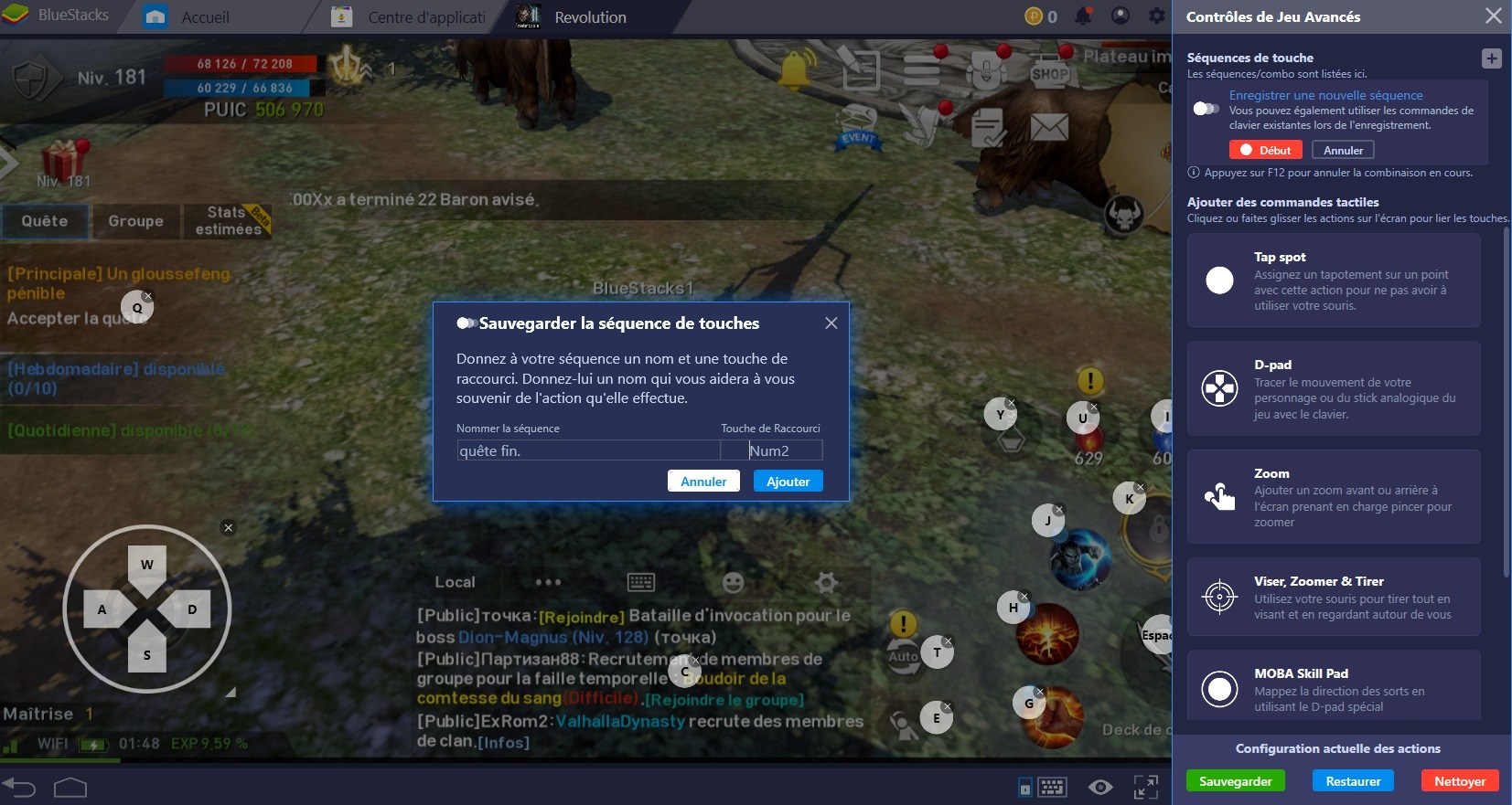 Plus de fun dans Lineage 2 : Revolution grâce au Combo Key de BlueStacks