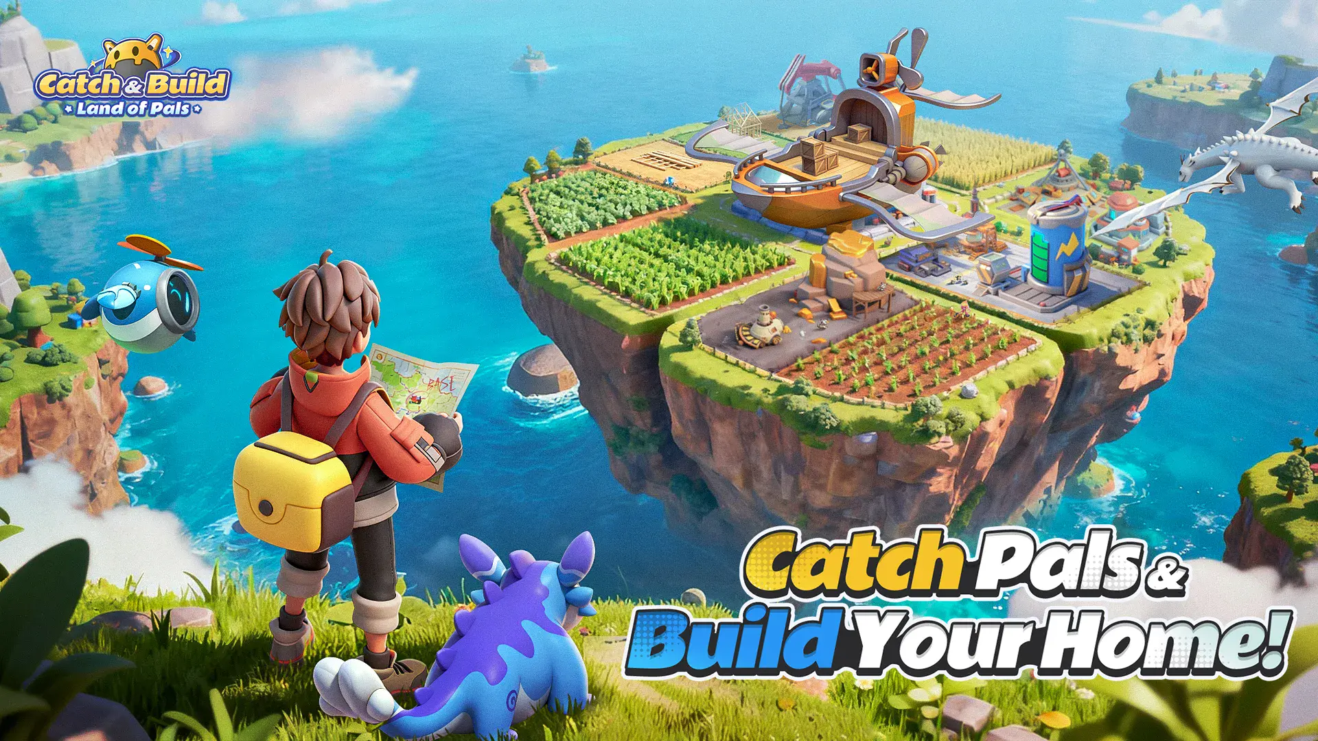 How to Install and Play Catch & Build: Land of Pals on PC with BlueStacks