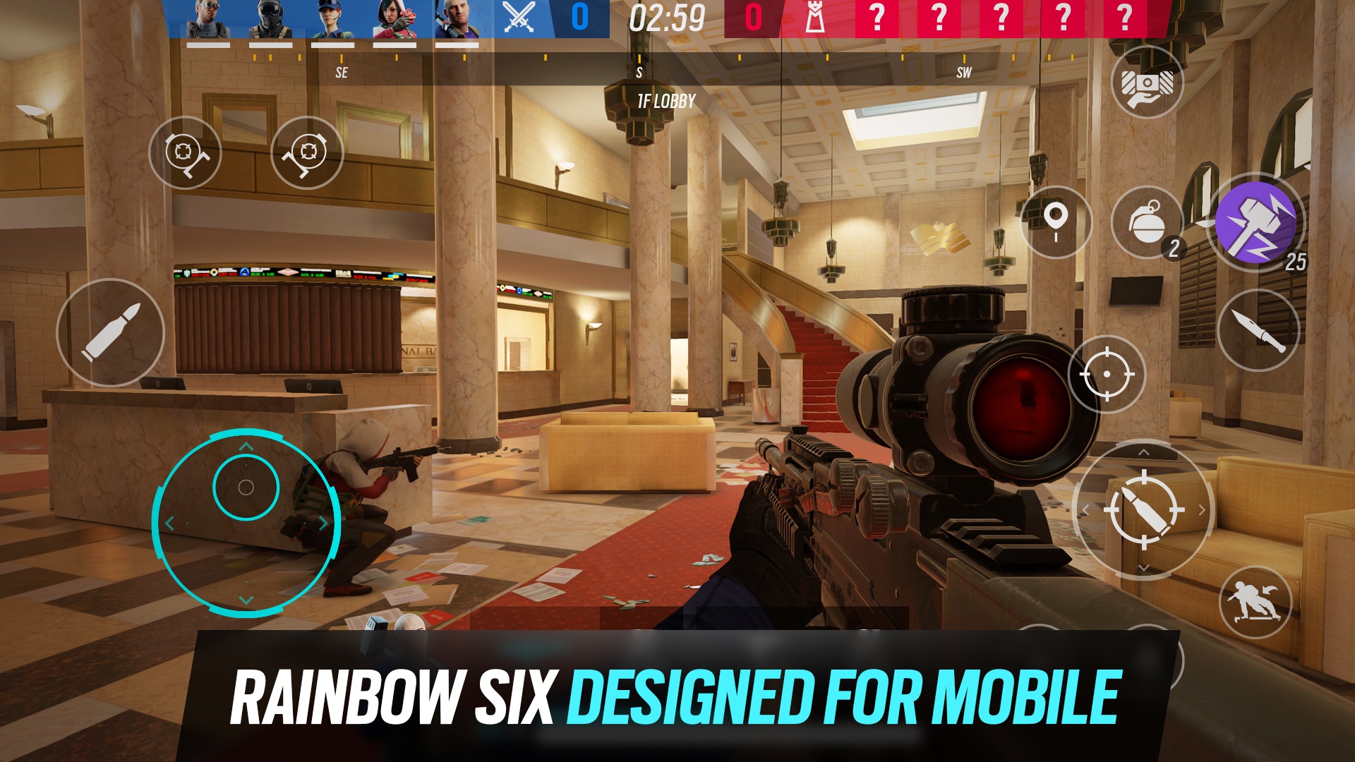 Rainbow Six Mobile terá Beta no Brasil semana que vem