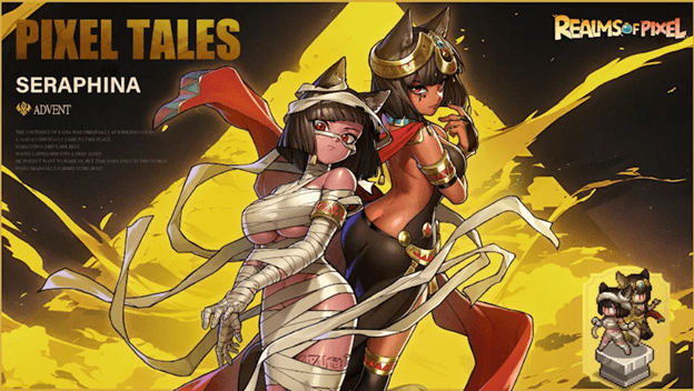 Atualização do Realms of Pixel: The Immortal – Seraphina Summon