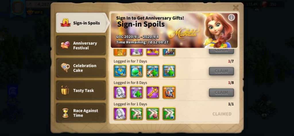 Rise of Kingdoms on X: 🎊During the anniversary celebration, we