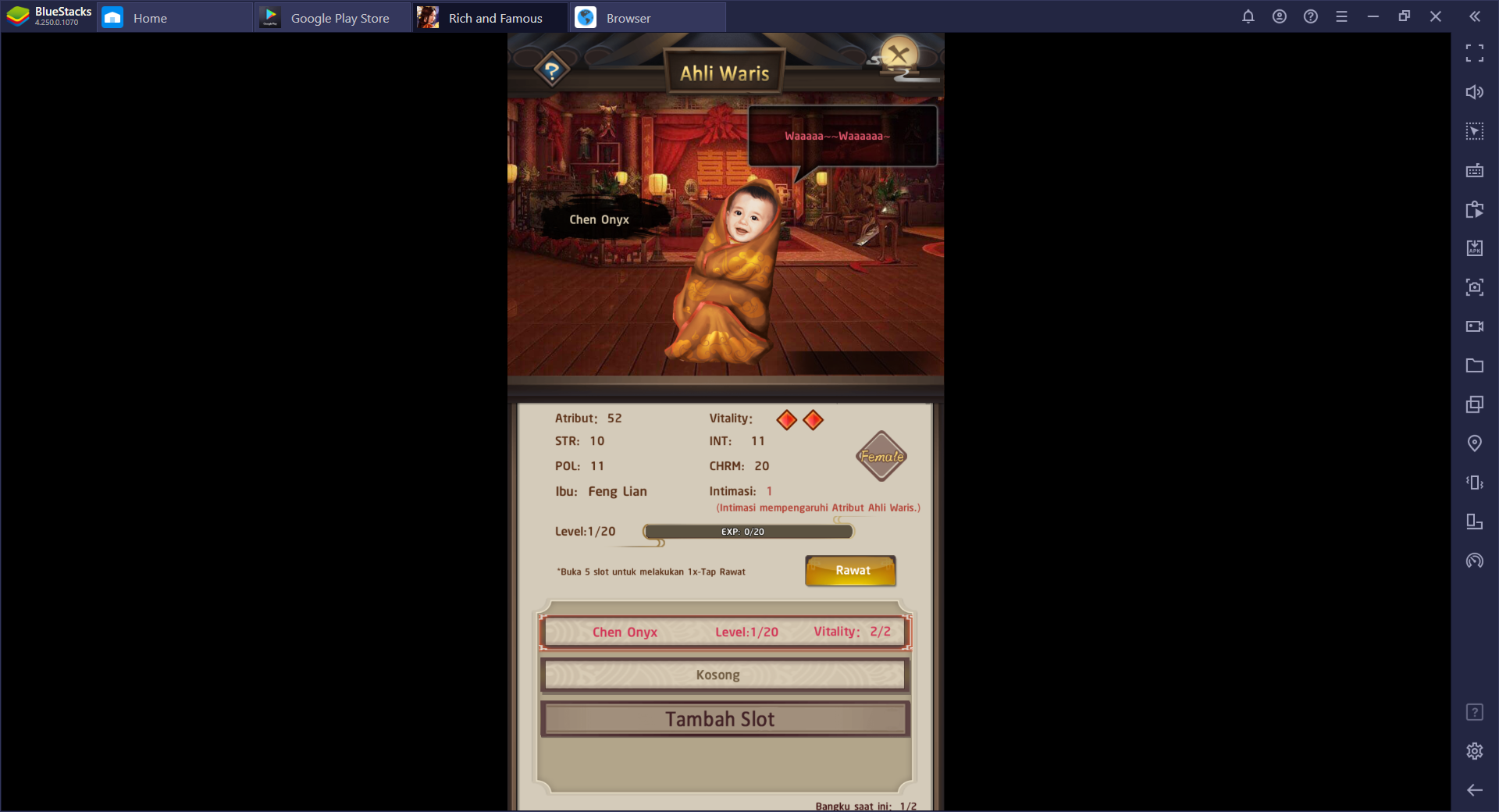 Kaisar Langit: Rich and Famous - Cara Bermain Game Portrait Ini di BlueStacks