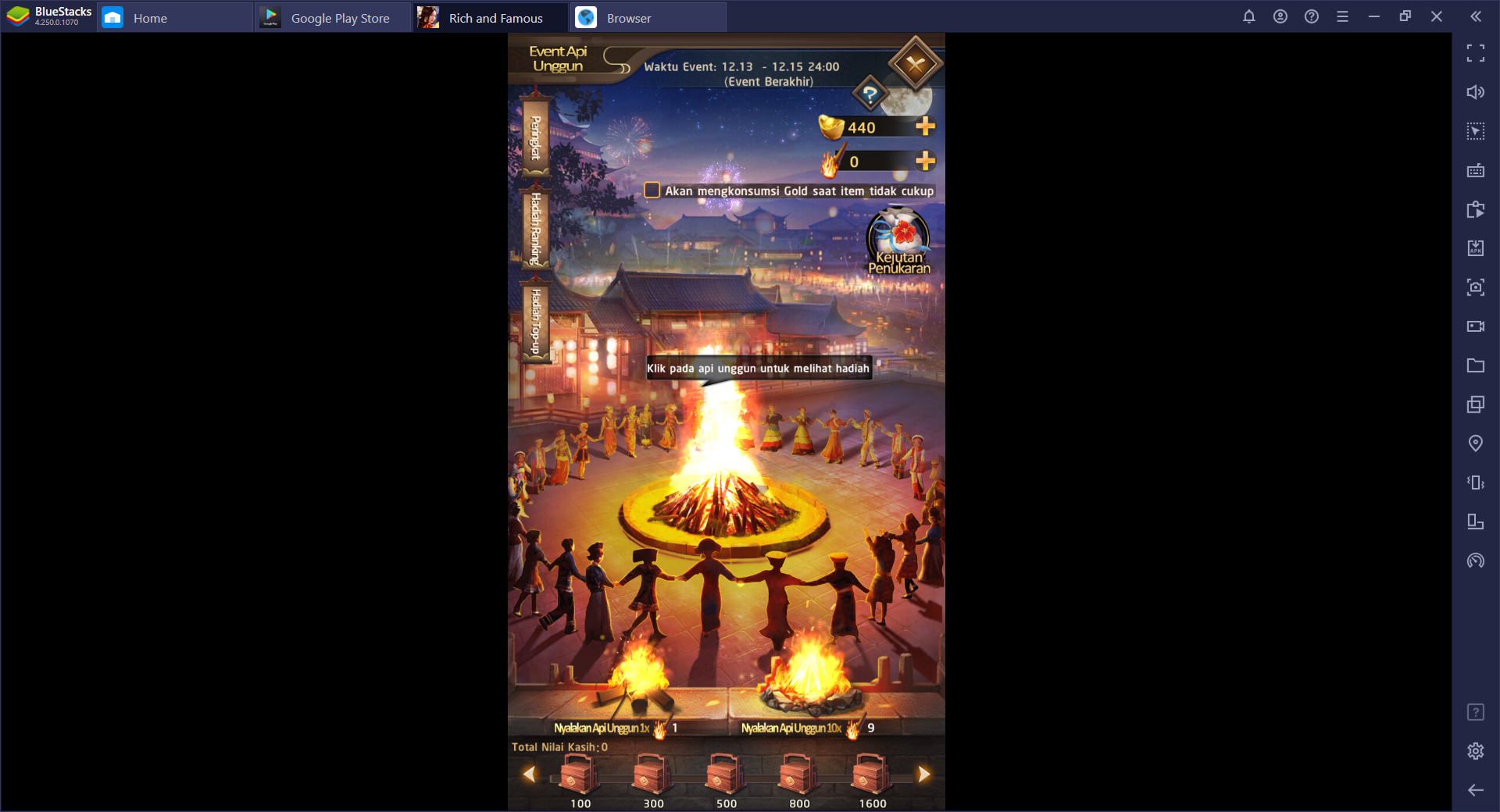 Kaisar Langit: Rich and Famous - Cara Bermain Game Portrait Ini di BlueStacks