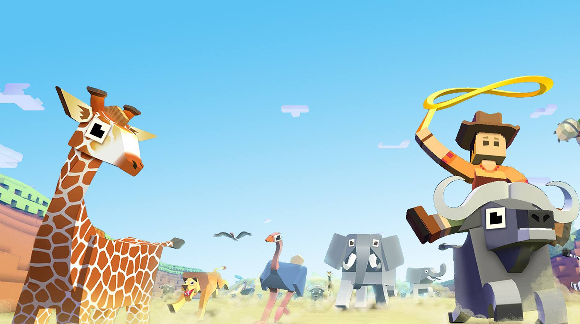 Download Rodeo Stampede Sky Zoo Safari On Pc With Bluestacks