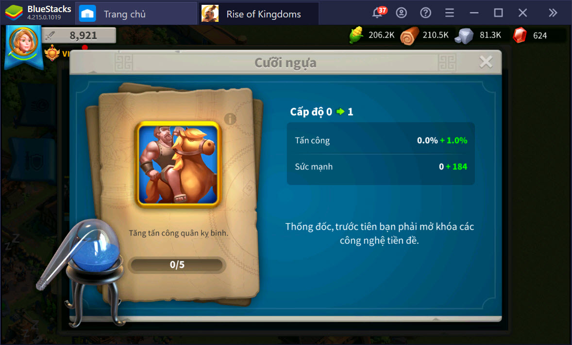 Rise of Kingdoms: Cách chơi Kỵ Binh hiệu quả