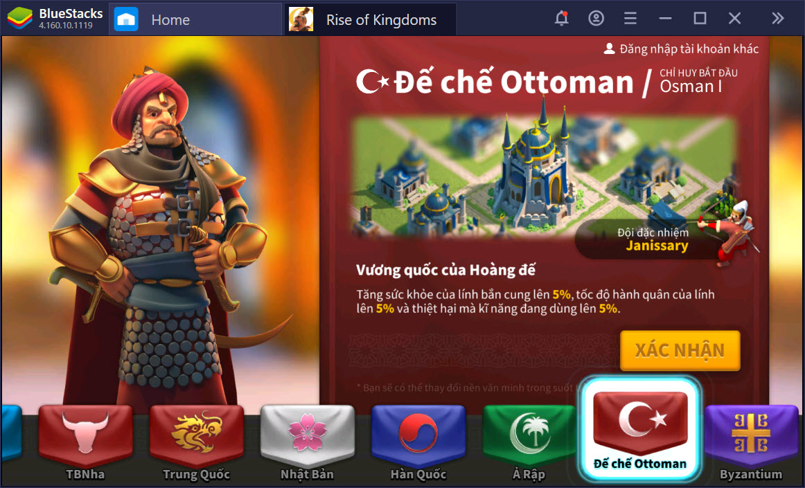 Đế Quốc nào trong Rise of Kingdoms bạn sẽ gia nhập?