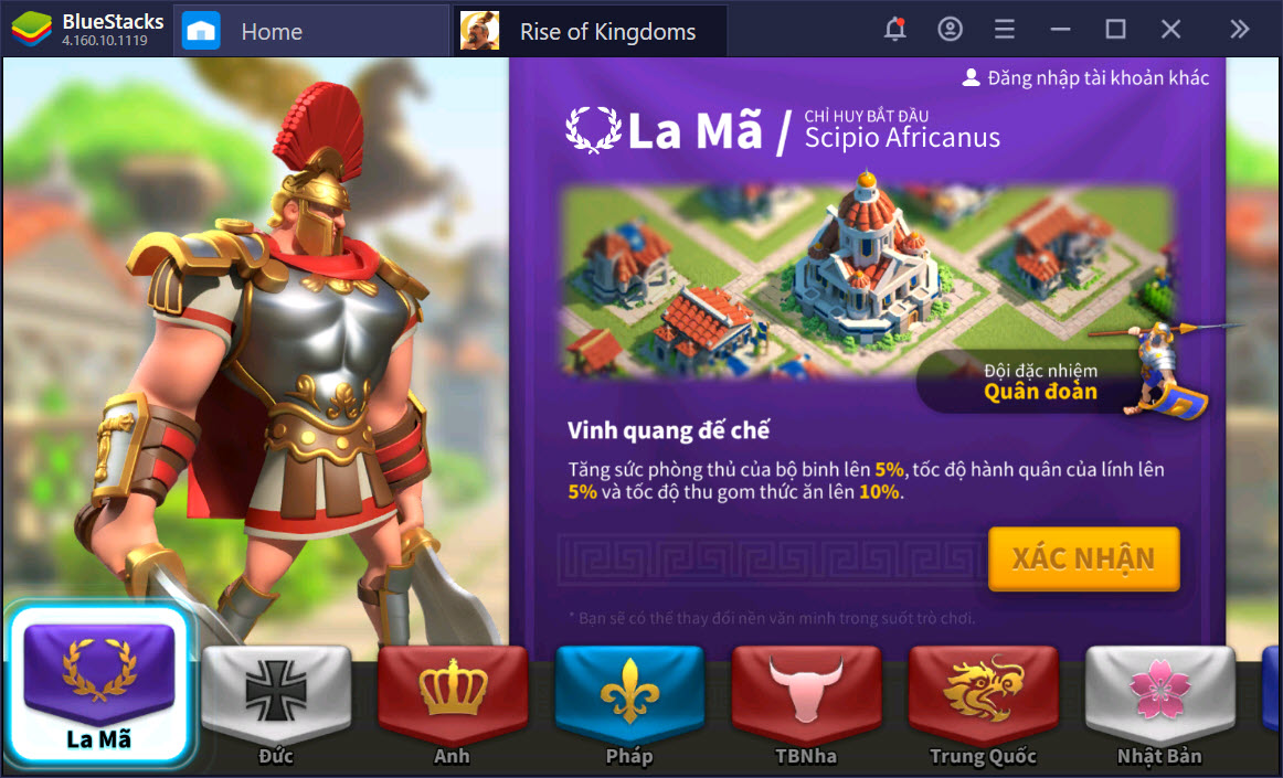 Đế Quốc nào trong Rise of Kingdoms bạn sẽ gia nhập?