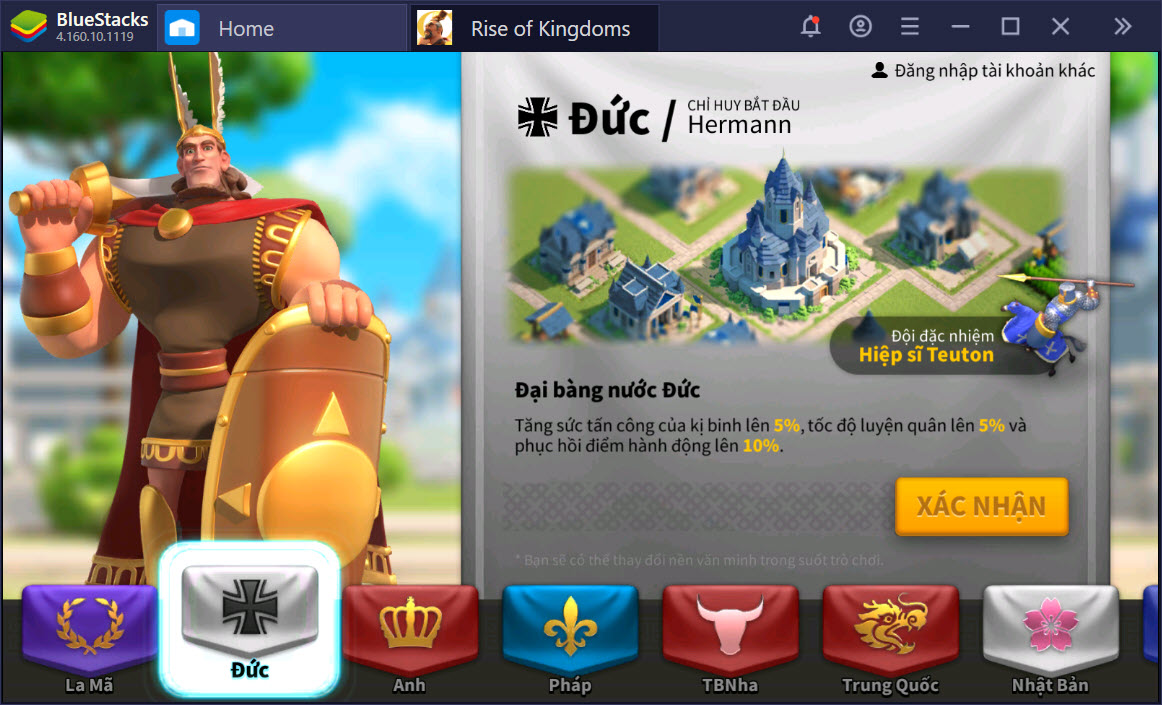 Đế Quốc nào trong Rise of Kingdoms bạn sẽ gia nhập?