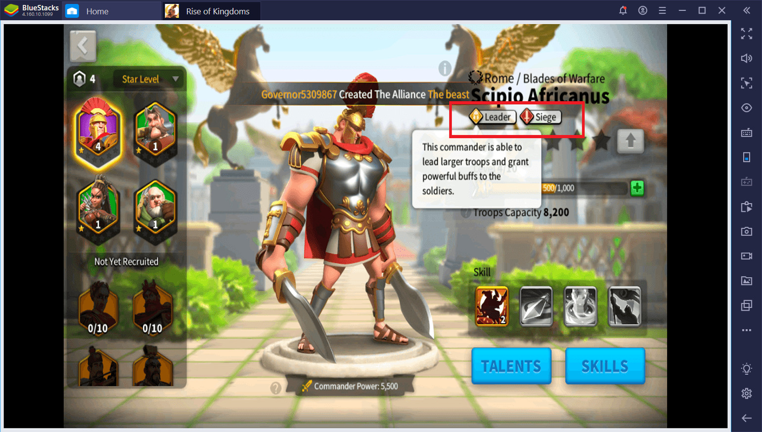 Panduan untuk Commander di Rise of Kingdoms di PC: Strategi Bertempur dan Berpasangan