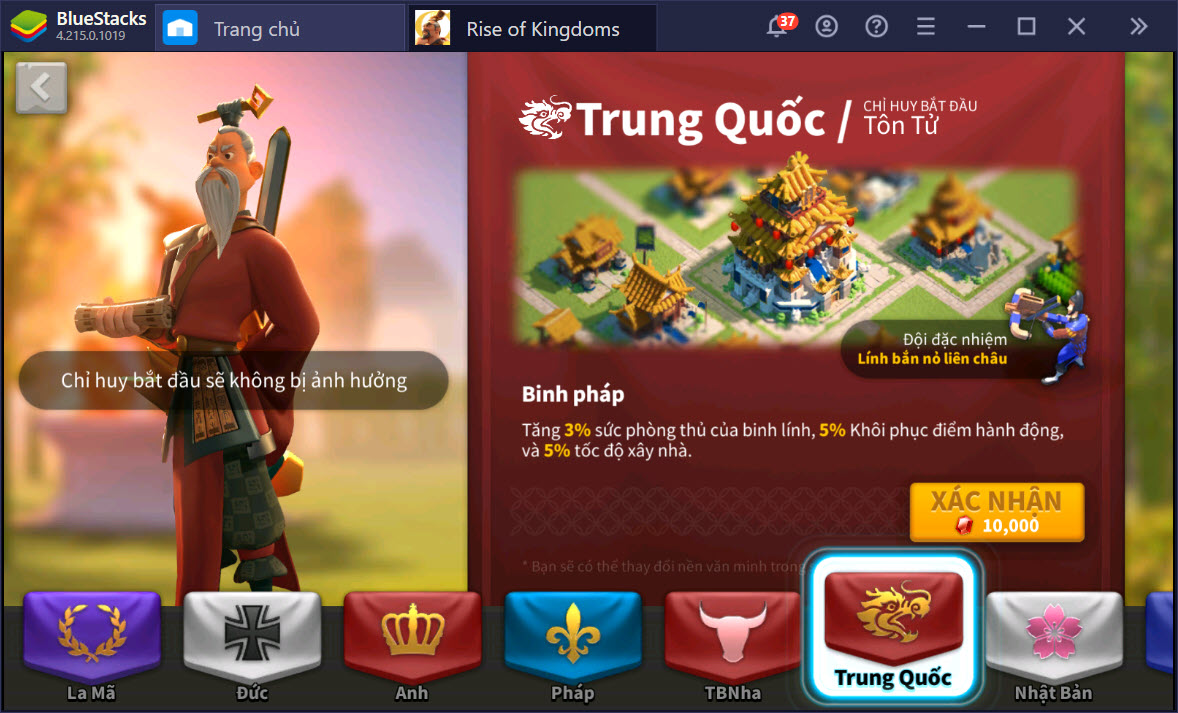 Rise of Kingdoms: Chơi chuyên Bộ Binh cần phát triển như thế nào?