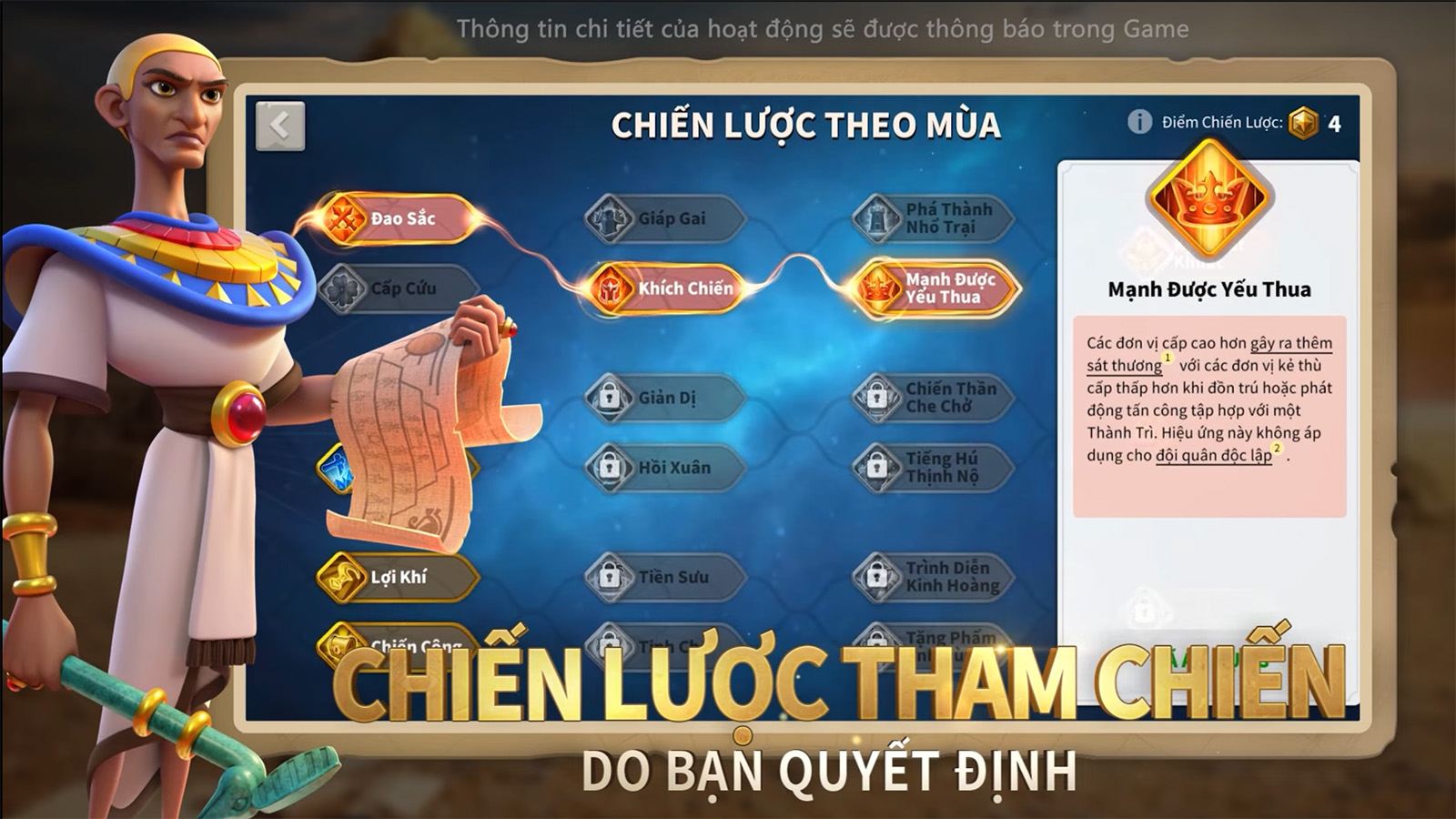 Rise of Kingdoms giới thiệu mùa chinh phạt mới: Thần Quyền Phân Tranh