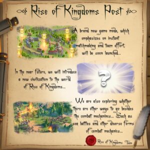 Developer Lilith Games Berikan Rencana Update Rise of Kingdoms Selanjutnya!