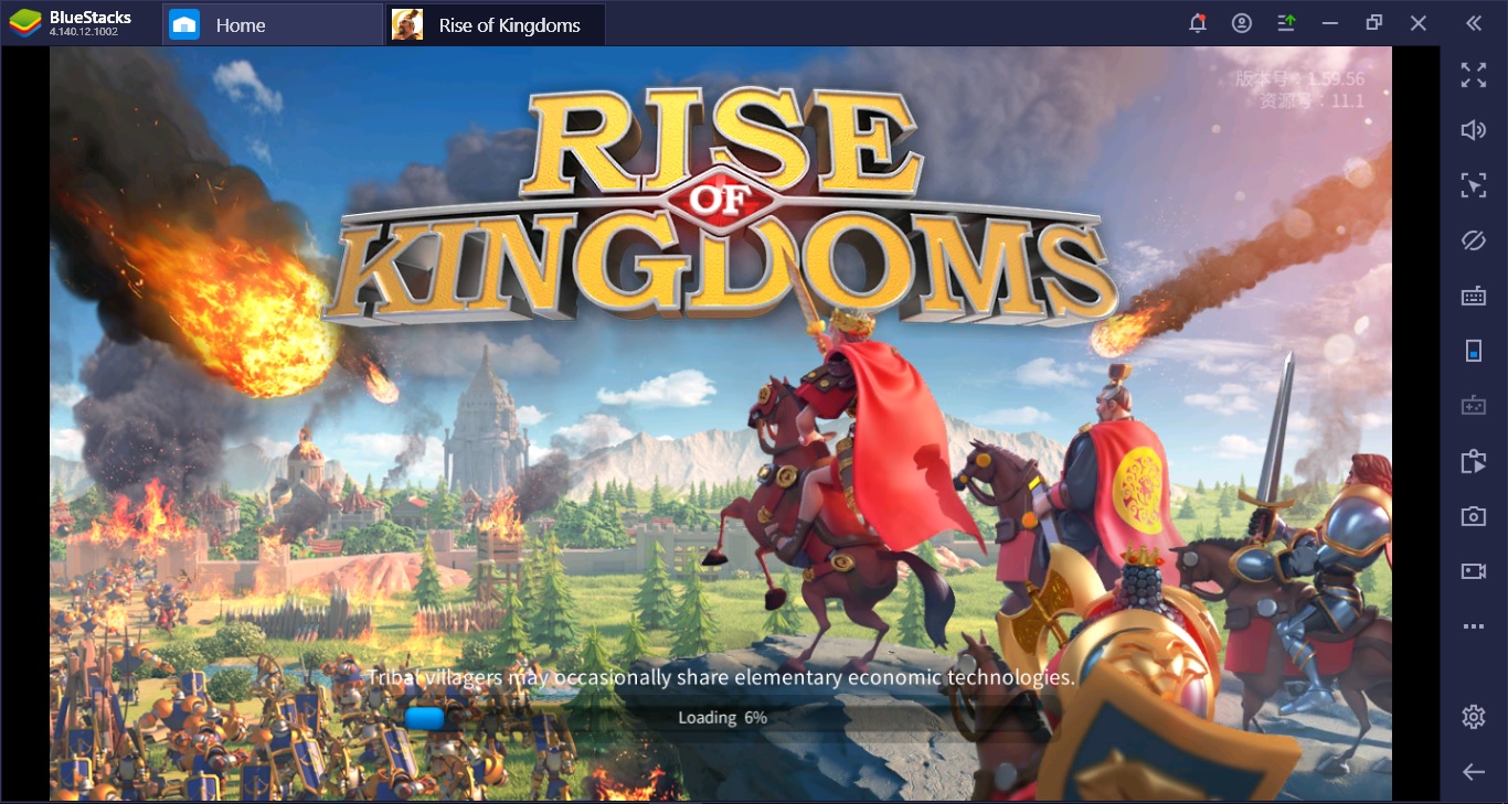 เพราะอะไรถึงต้องเล่น Rise of Kingdoms ผ่าน BlueStacks