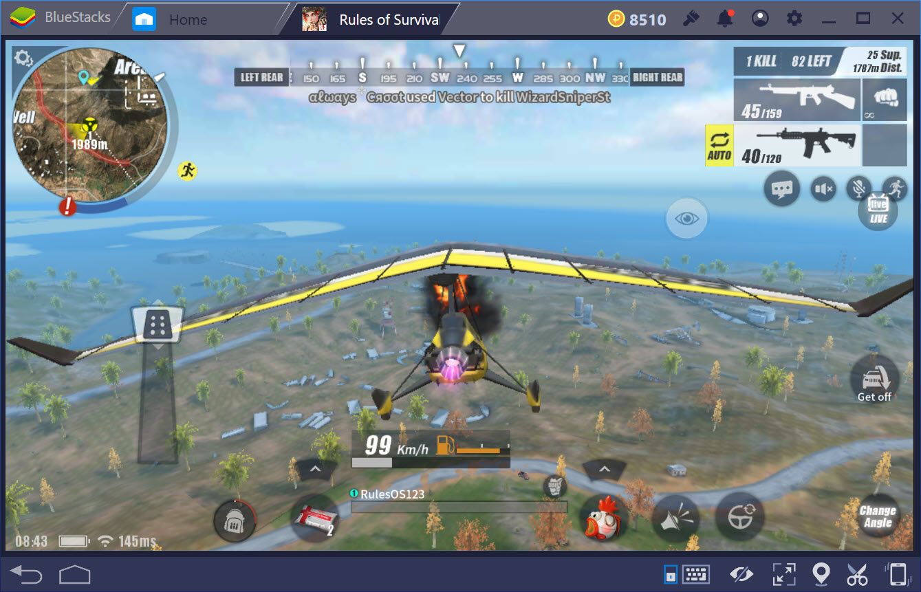 Cách tìm chiếc tàu lượn trong map Fearless Fiord của Rules of Survival