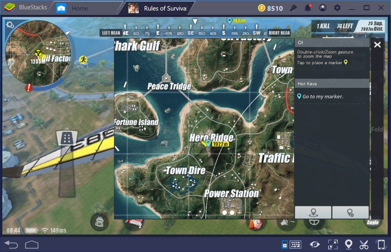 Cách tìm chiếc tàu lượn trong map Fearless Fiord của Rules of Survival