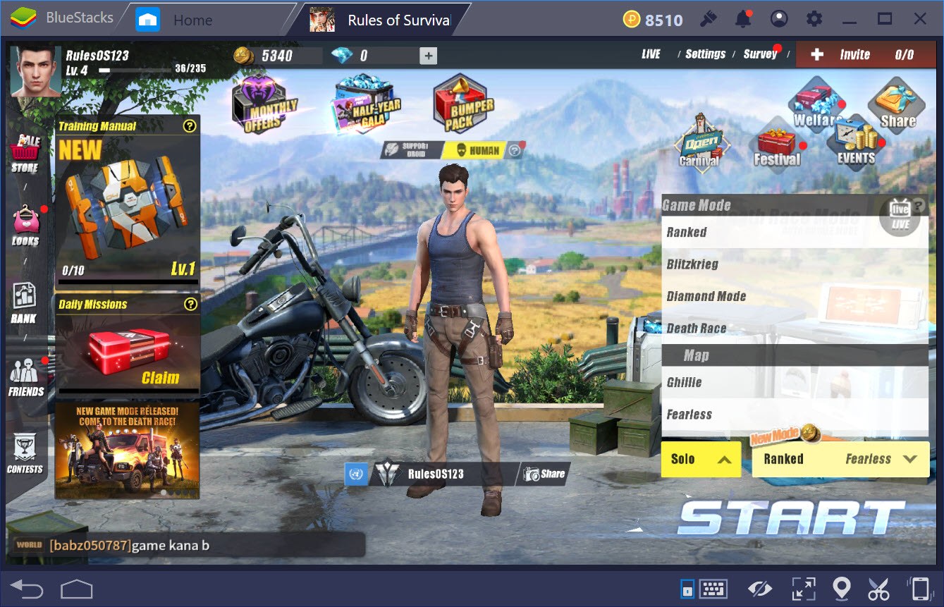 Cách tìm chiếc tàu lượn trong map Fearless Fiord của Rules of Survival