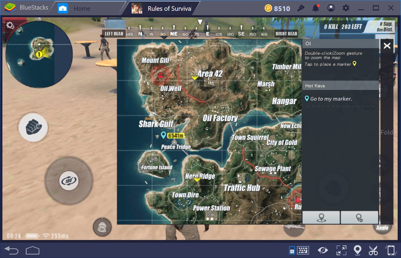 Cách tìm chiếc tàu lượn trong map Fearless Fiord của Rules of Survival