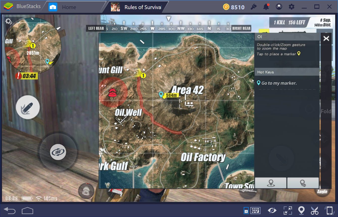 Cách tìm chiếc tàu lượn trong map Fearless Fiord của Rules of Survival