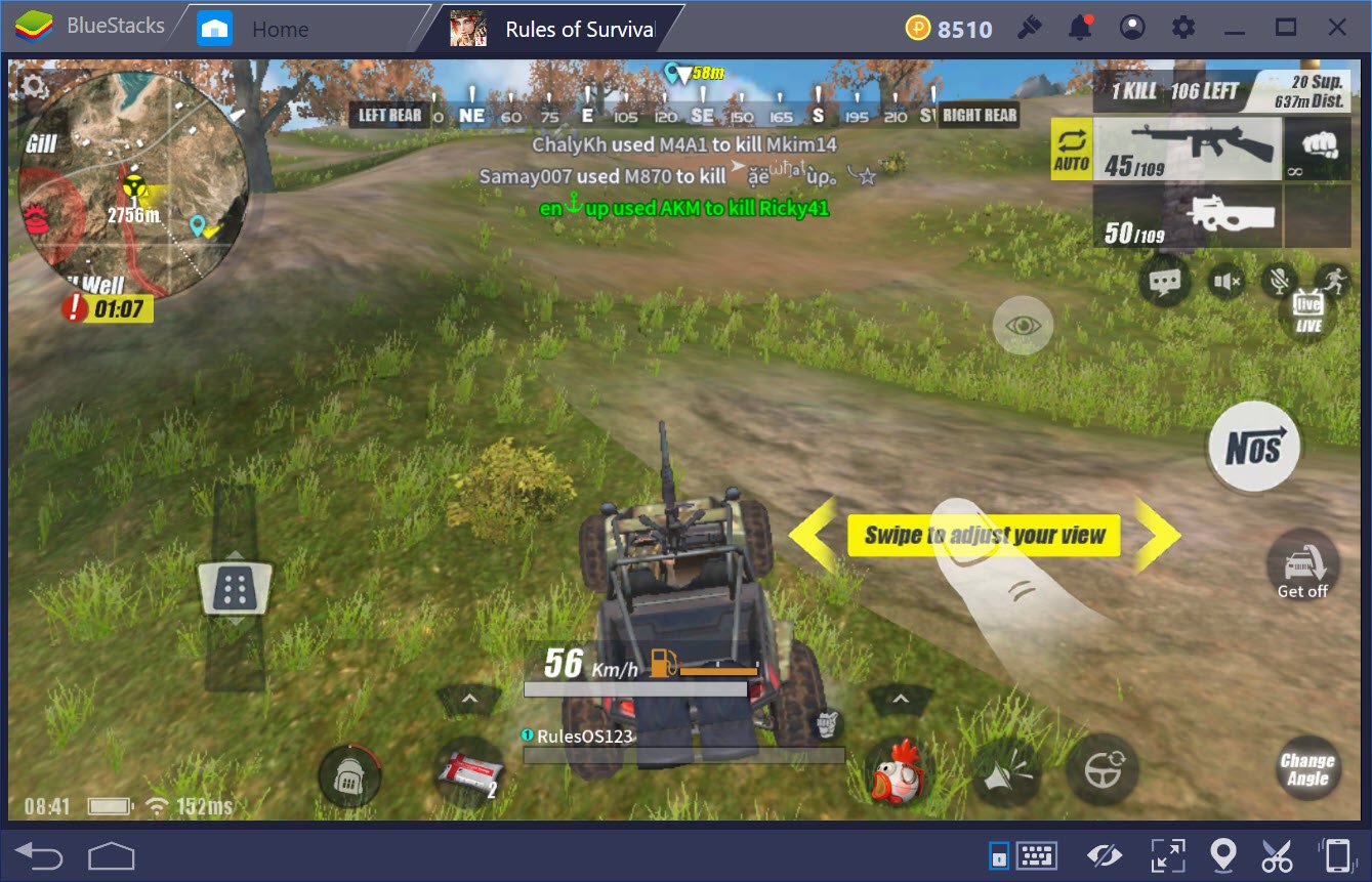 Cách tìm chiếc tàu lượn trong map Fearless Fiord của Rules of Survival