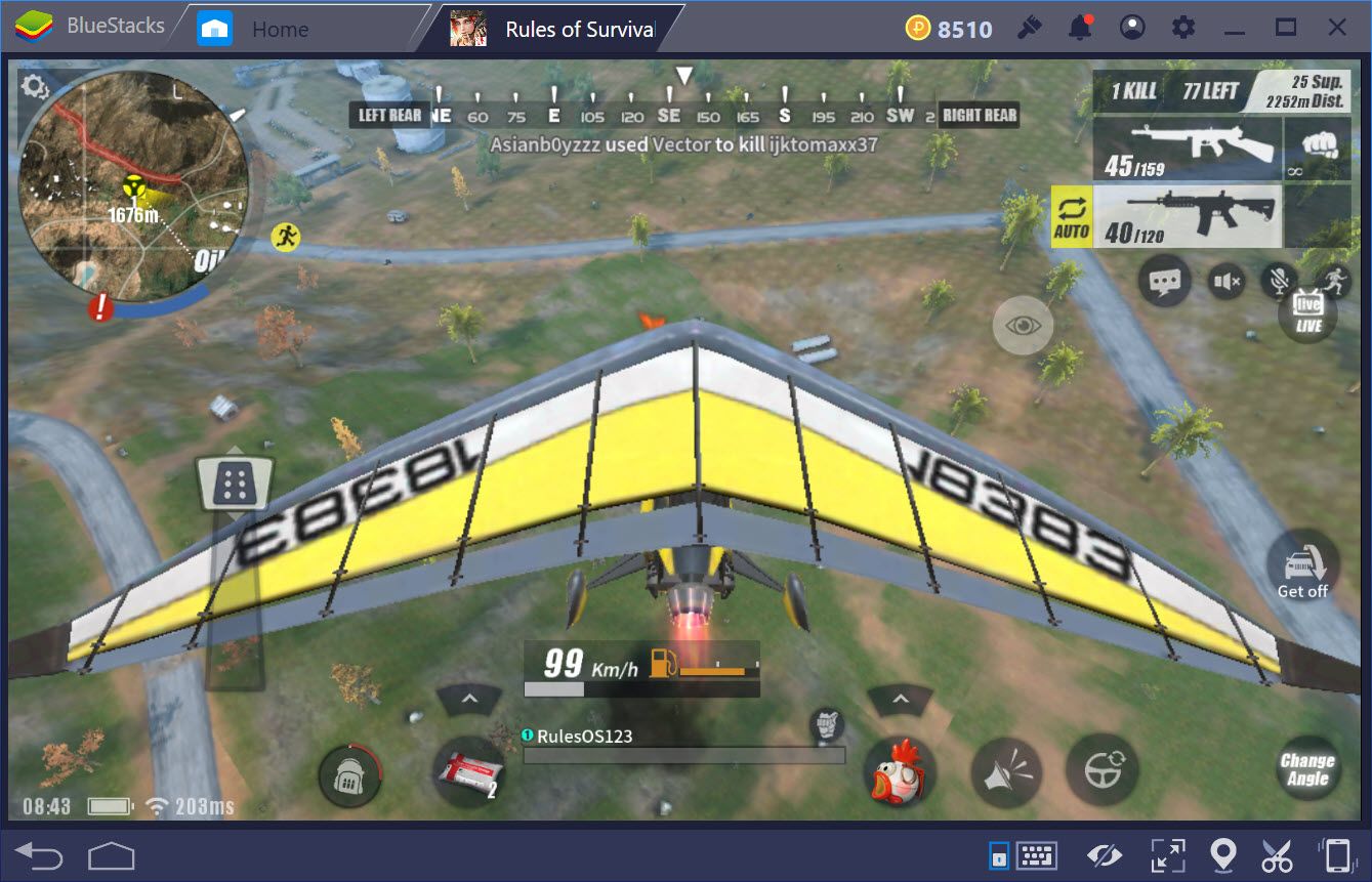 Cách tìm chiếc tàu lượn trong map Fearless Fiord của Rules of Survival