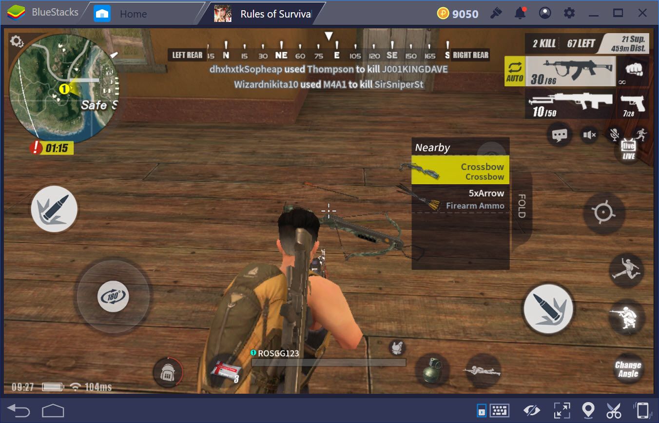 Tìm hiểu Crossbow, vũ khí mới nhất trong Rules of Survival