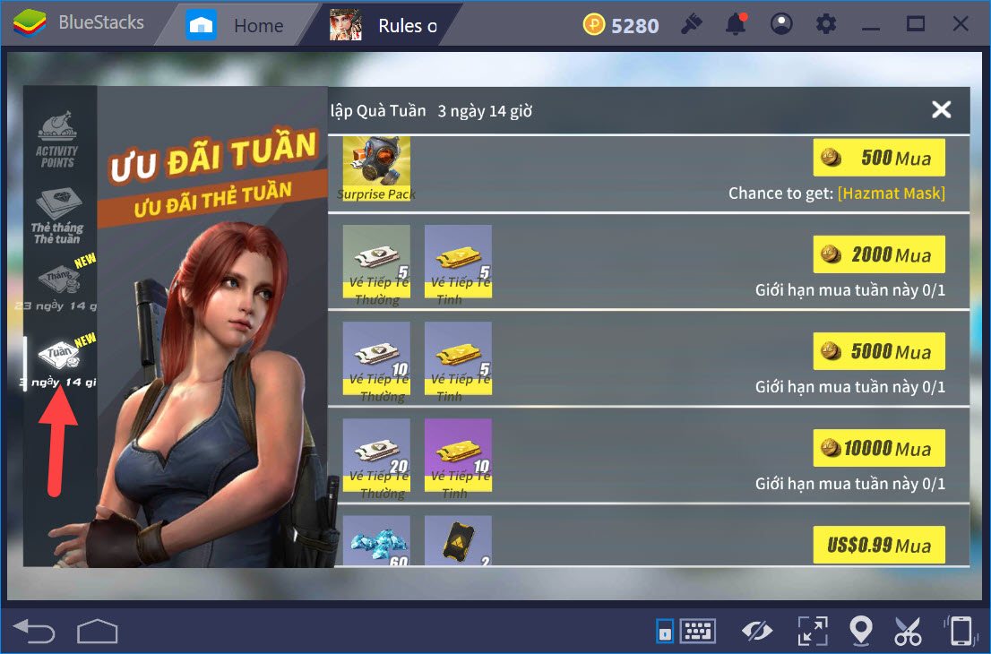 Tại sao phải làm nhiệm vụ hằng ngày trong Rules of Survival?