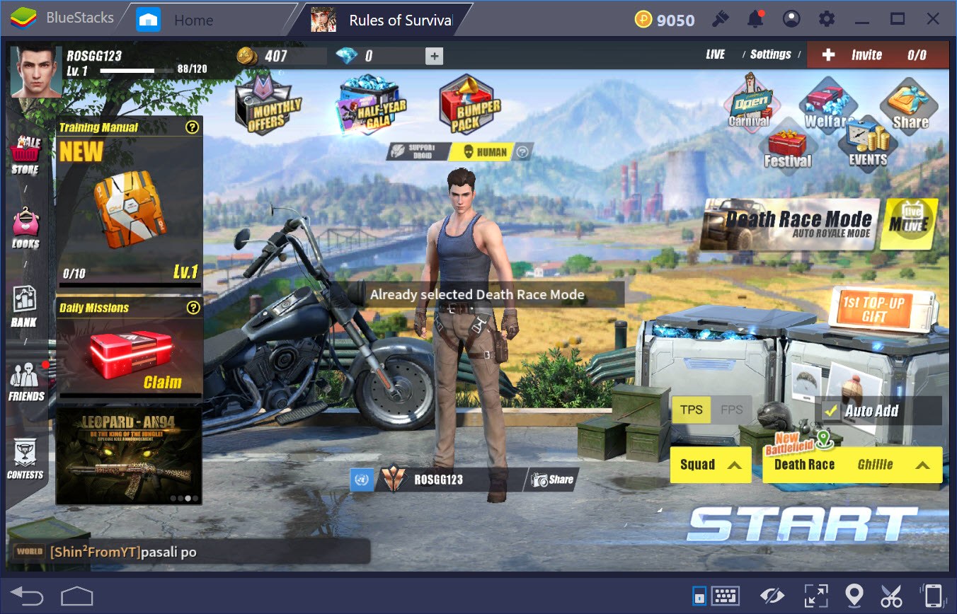 Rules of Survival: Tím hiểu công dụng các món đồ trong chế độ DeathRace