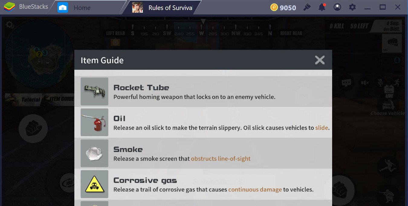 Rules of Survival: Tím hiểu công dụng các món đồ trong chế độ DeathRace