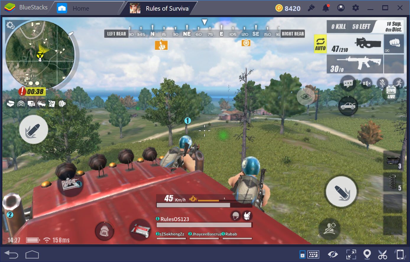 Cách chơi chế độ Đại chiến Xe trong Rules Of Survival