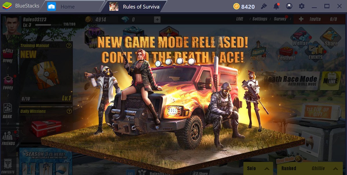 Xe tăng trong Rules Of Survival: Những cuộc chiến tranh đầy bạo lực trong trò chơi Rules Of Survival chưa bao giờ hấp dẫn đến thế! Với chiếc xe tăng hùng mạnh, bạn chắc chắn sẽ trở thành tâm điểm đáng chú ý trên chiến trường. Xem ngay hình ảnh liên quan để cảm nhận sự hồi hộp và đầy kịch tính.